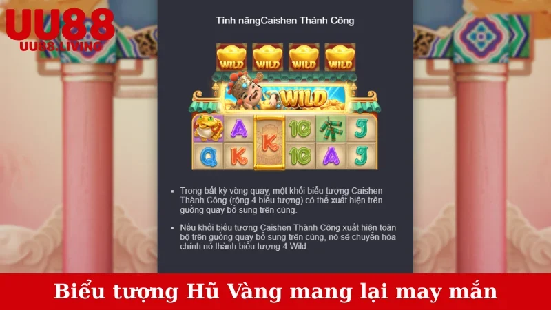 Biểu tượng Hũ Vàng mang lại may mắn