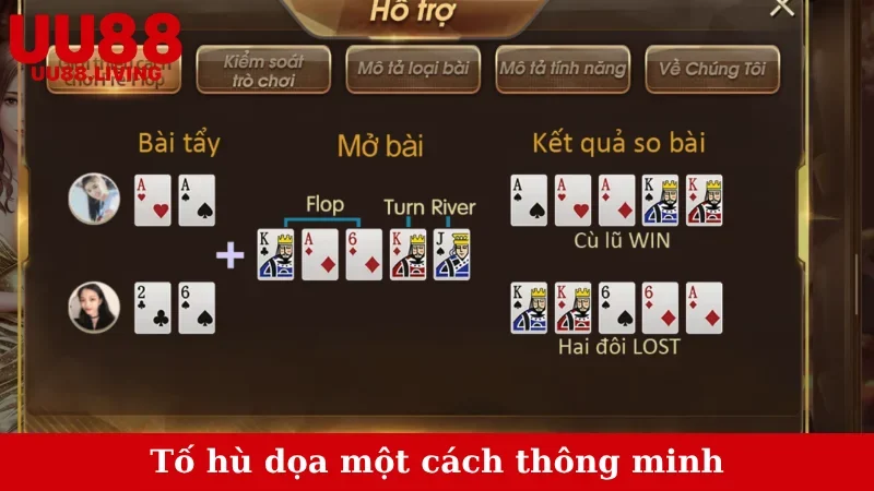 Tố hù dọa một cách thông minh